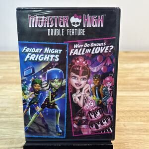 Monster High: Friday Night Frights/Why Do Ghouls Fall in Love? DVD NEW SEALED